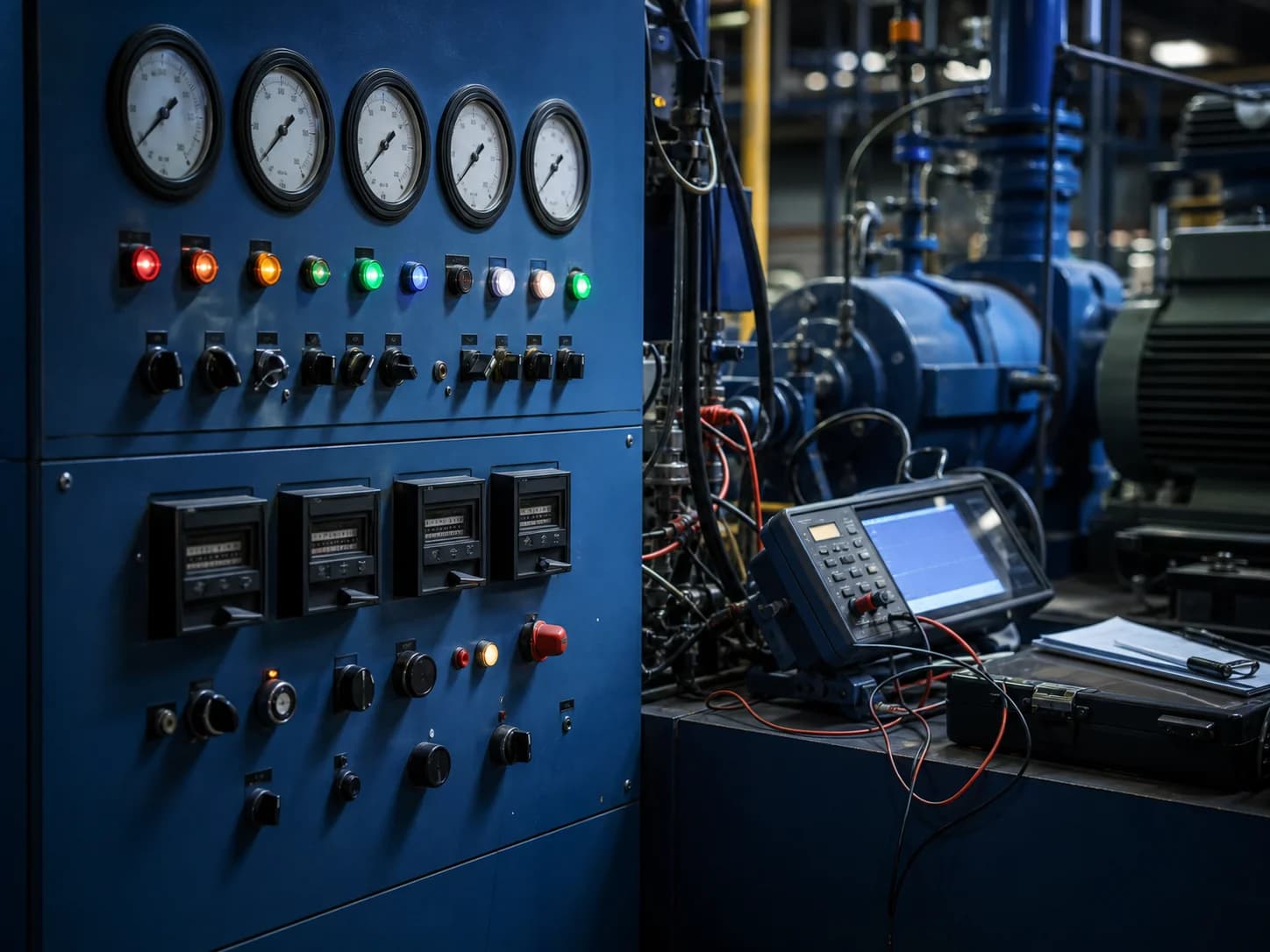Testing and Commissioning — representative photograph